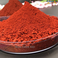 Oxyde de fer rouge de qualité industrielle en poudre CAS1332-37-2, adapté à la coloration et à la protection de divers revêtements, sac de 25 kg
