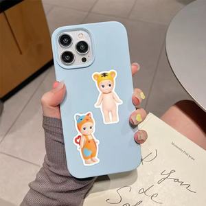 Oferta Especial: 50 Pegatinas Adhesivas de Papel Grueso Reutilizables con Diseño de Ángel Sol y Estilo Kawaii, Impresión UV, Troqueladas, Etiquetas de Regalo - Product Image 2