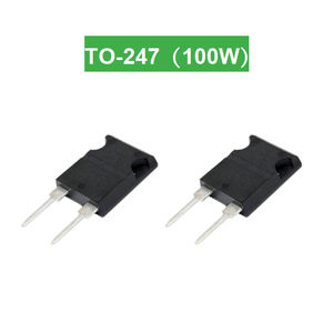 ตัวต้านทานกำลังสูงแบบ TO-220 20W-50W 0.5 โอห์ม-100k โอห์ม 30W 35W 50W 3R3 0.05 โอห์ม-0.1 โอห์ม R100 R300 - Product Image 5