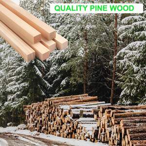 Composants en bois massif carrés du Vietnam, durables, faciles à découper et à peindre, pour la sculpture, le bricolage, les boîtes en bois modernes, les murs - Product Image 3