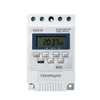 Interruptor Temporizador para Farola de Calle de CA 220V-240V 25A con Batería AAA
