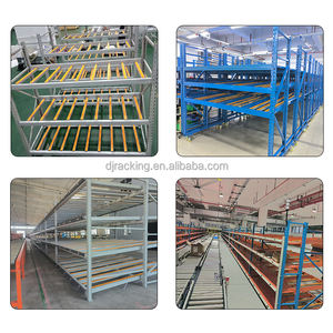 Dj धातु रैक निर्माता कार्टन प्रवाह मध्यम शुल्क समायोज्य संक्षारण संरक्षित 5 परत गोदाम रैक बोलेटलेस आश्रय - Product Image 3