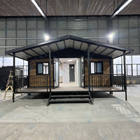 Maison préfabriquée de haute qualité FLKT, maison de luxe en conteneur extensible de 20 pieds ou 40 pieds, kit de maison miniature modulaire pliable