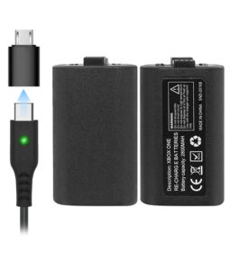 Batterie externe rechargeable USB-C avec câble, modèle exclusif, 800 mAh, garantie 12 mois pour manettes sans fil Series <span class=keywords><strong>X</strong></span> One UV - Product Image 1