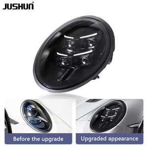 Faros Delanteros LED JUSHUN para <span class=keywords><strong>Porsche</strong></span> 911, Actualización 13-18 a Estilo 2025 991.1 991.2, Lámparas Delanteras LED PDLS - Product Image 1
