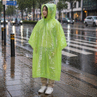 Pare-pluie universel jetable en PE pour adulte, léger, coupe-vent et imperméable, personnalisable avec logo, idéal pour la randonnée, les voyages, le camping et la moto
