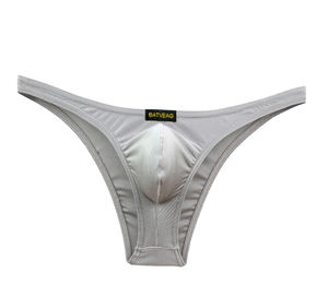 Vente flash : slips pour hommes taille basse, <span class=keywords><strong>sexy</strong></span>, de haute qualité, tongs de couleur unie, été, plage, tongs gay - Product Image 4