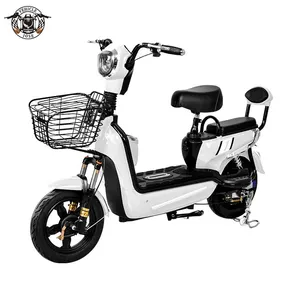 sepeda motor orang dewasa Suppliers-Sepeda Motor Skuter Moped Listrik Dewasa 300W, Sepeda Motor Ringan