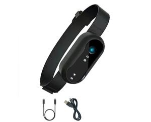 犬トラッカー防水アクションスポーツカメラ,Vlogging Smart Mini Video Recorder <span class=keywords><strong>GPS</strong></span> LBSポジショニングプラスチックシリコーン - Product Image 2