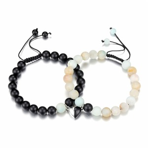 Bracelet magnétique d'<span class=keywords><strong>amour</strong></span> 2022 populaire Offre Spéciale Bracelet en pierre naturelle colorée Bracelet perlé Turquoise Couple <span class=keywords><strong>Amour</strong></span> - Product Image 6