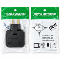 Adaptateur mural rotatif EU 4,8 mm, convertisseur de prise, chargeur, séparateur de courant 1 vers 3, indice de protection IP67, courant 16A