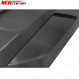 Compatible avec le remplacement du capot moteur du BMW X5 G05 F95, style fibre de carbone avec ouverture. - Product Image 5