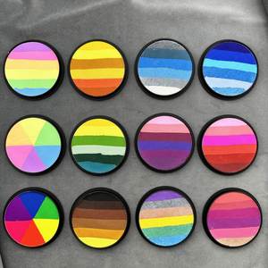 สีเพ้นท์ร่างกายแบบแยกสี 20 กรัม ปลอดสารพิษ หลายสี ใช้น้ำเป็นฐาน สีเรืองแสง UV - Product Image 4