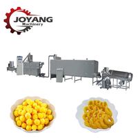 Ligne de production de machines à extruder des boules soufflées, des snacks gonflés et des céréales soufflées