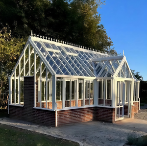 Gazebo de jardin luxueux <span class=keywords><strong>en</strong></span> <span class=keywords><strong>fer</strong></span> <span class=keywords><strong>forgé</strong></span> sur mesure, serre, véranda - Product Image 2