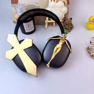 Service d'impression 3D en résine SLA pour la décoration d'écouteurs Airpods Max avec un design de crâne de mort Soul <span class=keywords><strong>Eater</strong></span> - Product Image 4