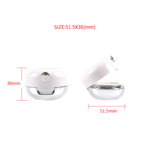 M010 13g Contenitore Vuoto in Silicone per Maschera Labbra, Vasetti a Specchio, Confezione in <span class=keywords><strong>Plastica</strong></span> per Lucidalabbra e Correttore Cosmetico, Include Guarnizione - Product Image 6