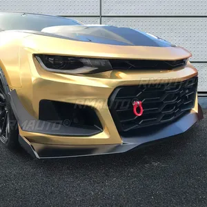 For Chevrolet Camaro 2016-2023 Car Front Bumper Corner Side <b>Splitter</b> Canards Dive Planes AMPP Bumper Bodykit PP 1LE Style 2 PCS - Product Image 3