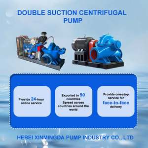 Bomba de Agua Centrífuga de Doble Succión de Gran Caudal, Bomba Diesel para Riego, Drenaje Agrícola y Control de Inundaciones - Product Image 3