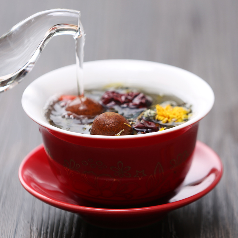 Китайский традиционный чай для здоровья восемь сокровищ травяной чай Китайский мусульманский чай для здоровья восемь сокровищ