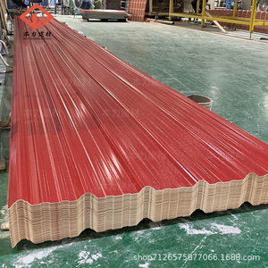 Synthetic Resin Roof Tile PVC Corrugated Thickened Waterproof Heat Insulating For Villa Awnings Traditional Design - Product Image 5