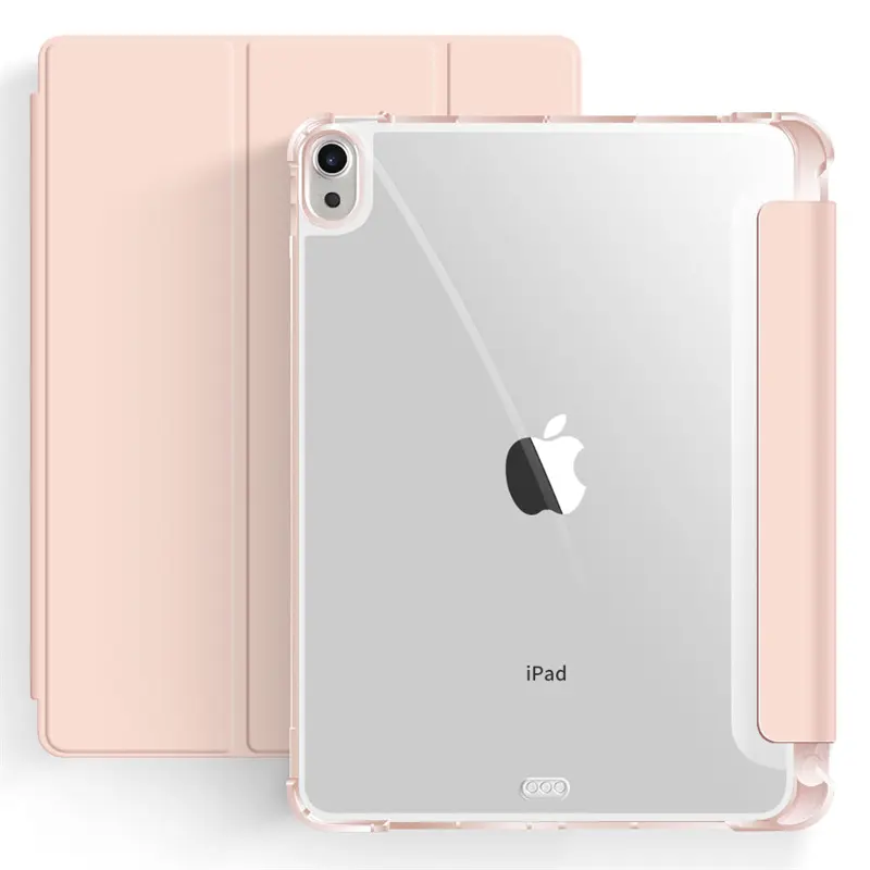 2021 Case For iPad mini 6 new released case For iPad mini 6 case Acrylic Transparent clear pencil holder cover