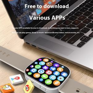 2025 Câmera Quadrada Rotativa 4G Relógio Inteligente Android 9.0 OS AMOLED Display Freqüência Cardíaca/Monitor de Oxigênio no Sangue WiFi GPS - Product Image 3