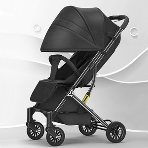 Carrozzina per bambini con struttura in acciaio leggero pieghevole a una mano confortevole passeggino portatile multifunzionale in tessuto da soggiorno E-Commerce <span class=keywords><strong>negozi</strong></span> - Product Image 3