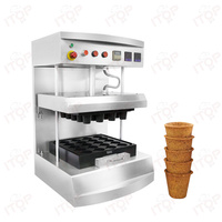 Machine à gaufres et moules à tartelettes électriques commerciales pour la fabrication de coupes à thé, de cornets à biscuits et de tasses à café comestibles