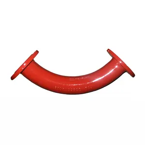 cast ductile iron fcd45 long radius 45 degree pipe bend