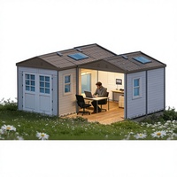 Tiny House WooWild – Nouvelle Maison Modulaire Préfabriquée Portable Intelligente en HDPE, Alimentée à l'Énergie Solaire, Écologique, pour Entrepôt, Utilisation en Parc, Bureau ou Espace de Repos
