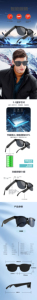 Gafas Inteligentes BT Económicas de Fábrica con Control Táctil, Reproducción de Música, Llamadas Manos Libres, Asistente de Voz, Diseño de Oreja Abierta - Product Image 5
