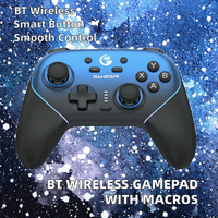 Control de Juego Inalámbrico BT Actualizado, Compatible con Switch Pro Lite OLED, Joystick para PC con Programación de Macros y Función de Activación