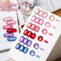 Vente directe d'usine MTSSII, gel à ongles magnétique Chasing Dream, 6 couleurs, professionnel, longue durée, résistant à l'usure, gel à ongles durcissant