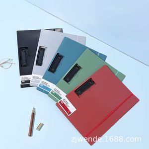 A4 retro phong cách Phantom Màu xám ngang kiểm tra giấy chủ rắn bền lưu trữ Twill thickeneded thư ký <span class=keywords><strong>PP</strong></span> nộp hồ sơ - Product Image 6