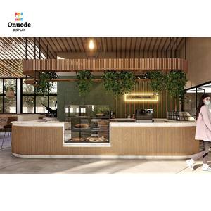 Kiosco de Café de Lujo Personalizado, Ecológico y de Alta Calidad |   Pantalla LED Moderna para Cafetería |   Muebles para Cafetería Llave en Mano - Product Image 3