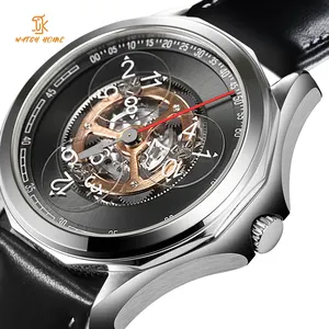 RTS новые модные роскошные высокочастотные длинные часы для хранения в Японии 8215 плюс модуль движения три диска дисплей Механические часы