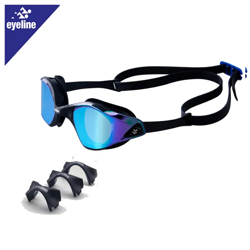 Anti sis mavi Lens yarış gözlüğü yüzücü gözlükleri üretici hızlı ayar yetişkin yüzmek gözlük