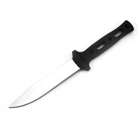 Couteau de cuisine utilitaire avec couvercle de gaine et lame en acier inoxydable pour couper les aliments noir, personnalisé extrêmement tranchant