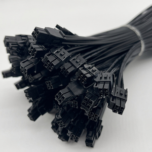 Кабельная сборка Custom 4Pin 22AWG NANO-FIT2.5-4P, 2.5-4P, с ПВХ изоляцией, луженый медный проводник, черный жгут проводов - Product Image 3
