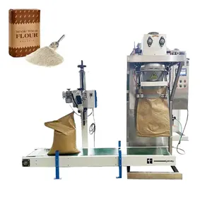 Chinese Factory 25kg Automatic Packing Machine Double Hopper 20-50kg Animal Feed Packaging Machine