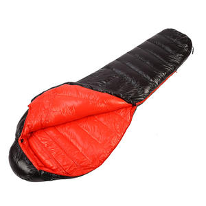 Ripstop Nylon momie enveloppe sac de couchage <span class=keywords><strong>0</strong></span> <span class=keywords><strong>degré</strong></span> hiver Camping en plein air Trekking confortable été caractéristiques adultes longueur - Product Image 5
