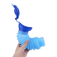 Outils d'extérieur 750ML Carry Urinoir Outil Hommes Femmes Voyage Pliable Mini Toilette