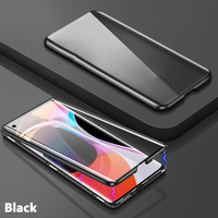 Étui de téléphone en verre magnétique double face en métal à protection intégrale 360° pour Samsung S25 Ultra S22 S23 S24 Ultra Plus FE Bumper Cover