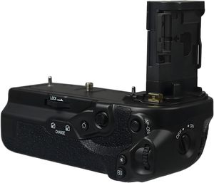Poignée de batterie portable BG-R20 pour appareils photo EOS R5 Mark II/R6 Mark II/R6 Mark III, peut contenir 2 batteries lithium-ion rechargeables LP-E6P - Product Image 3
