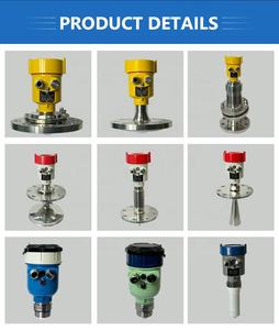 80GHz fabrika radar seviyesi verici temassız su deposu seviyesi Alarm sensörü çimento silosu radar seviyesi ölçer metre verici - Product Image 3