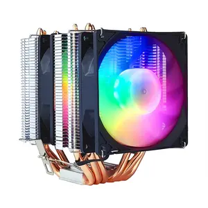 พัดลมระบายความร้อน CPU 6 ท่อ LGA CPU ประสิทธิภาพสูงคูลเลอร์ RGB 2011 1200 1700 115X AM5 AM4 CPU พัดลมระบายความร้อนอุปกรณ์ต่อพ่วงสําหรับเล่นเกมชุด