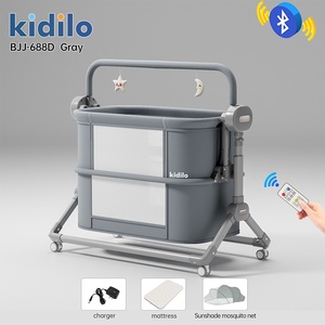 Lit bébé pliant électrique apaisant pour nouveau-nés Summer Infants, berceau en métal au design minimaliste, modèle 527, fabriqué en Chine, vente en gros - Product Image 5