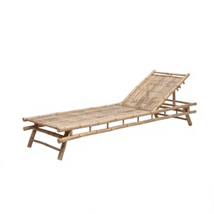 Bamboo Garden Chair Rustic Outdoor Furniture Traditional Design Foldable Durable for Garden Living <b>Room</b> Hotel Villa - Product Image 2