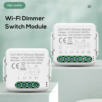 ANDELI Basic Smart Domotique DIY Intelligent Intelligent Wifi Télécommande Sans Fil Module Relais Universel Lumière Puissance Mini Commutateur